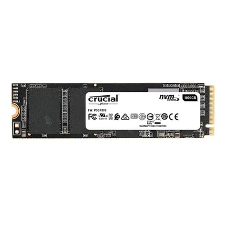 CRUCIAL P1 1TB M.2 NVME Gen3 Solid State Drive ( SSD )