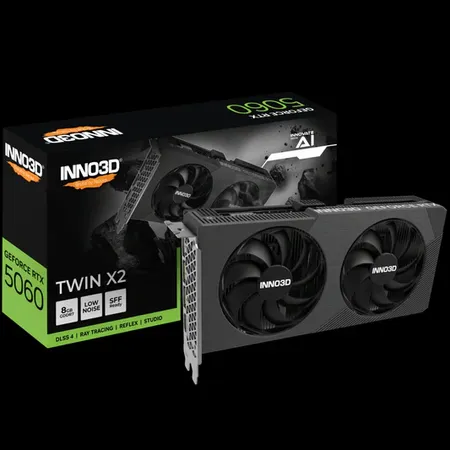 INNO3D GeForce RTX 5060 8GB TWIN X2 GDDR7 Graphics Card
