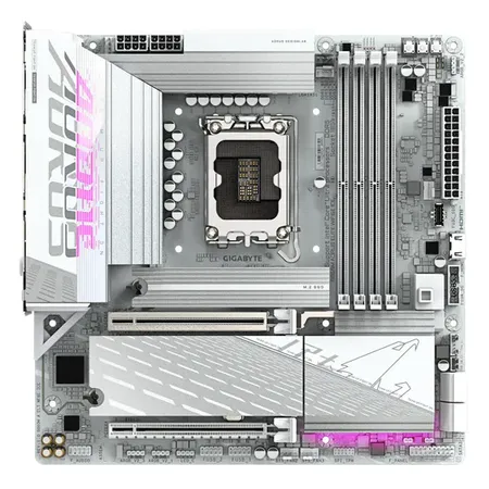 Gigabyte B860M AORUS ELITE WIFI6E ICE Intel B860 LGA1851 DDR5 Micro-ATX Motherboard