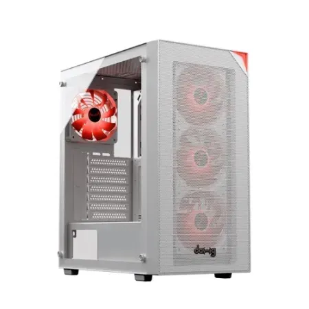 Dawg X 440 ARGB ATX Mid Tower Case – White
