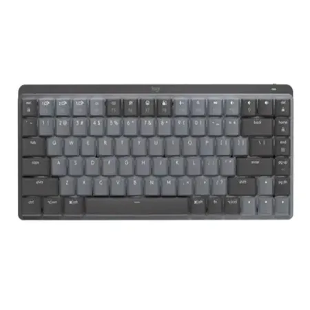 LOGITECH MX Keys Mini MAC Membrane Wireless Keyboard ( Pale Grey )