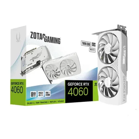 Zotac Gaming GeForce RTX 4060 8GB Twin Edge OC White Edition (ZT-D40600Q-10M)
