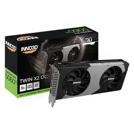 INNO3D GeForce RTX 5060 Ti 8GB TWIN X2 OC Graphics Card