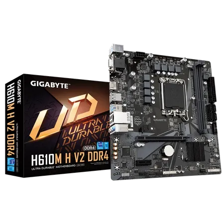 Gigabyte H610M H V2 DDR5 Lga1700 Micro Atx Motherboard (H610M-H-V2)