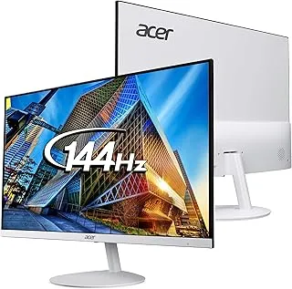 acer SA242Y P1 23.8 Inch Full HD IPS Ultra Slim (7.2mm Thick) Monitor | 144Hz Refresh Rate | 1ms VRB | ZeroFrame Design | AMD FreeSync VisionCare Eye Protection | HDMI + VGA | Built-in Speakers