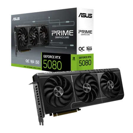 Asus Prime Geforce Rtx 5080 OC Edition 16Gb GDDR7 Graphics Card