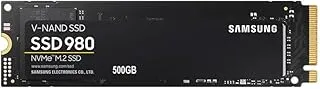 SAMSUNG 980 SSD 500GB PCle 3.0x4, NVMe M.2 2280, Internal Solid State Drive, Storage for PC, Laptops, Gaming and More, HMB Technology, Intelligent Turbowrite, Speeds up-to 3,500MBs, MZ-V8V500BAM.