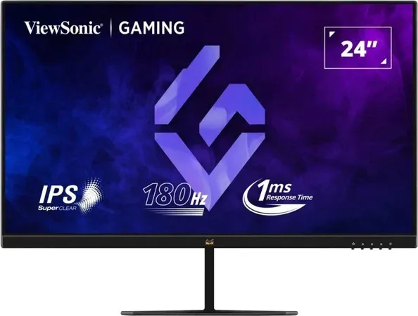 ViewSonic Gaming VX2479-HD-PRO 60.96 Cm (27") FHD Superclear IPS Panel Monitor | Free Sync|180 Hz | |1ms| HDR10 | HDMI| DP Port | Wide View Angle |Srgb104%| Eye Care