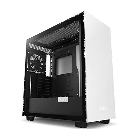 NZXT H7 Flow (2024) ATX Mid Tower Airflow Cabinet (White)