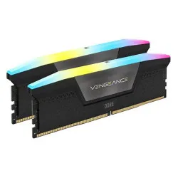 Corsair VENGEANCE RGB 32GB (2x16GB) DDR5 DRAM 7200MHz C34 Memory Kit — Black CMH32GX5M2X7200C34