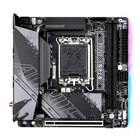 GIGABYTE B760I AORUS PRO LGA 1700 Intel B760 DDR5 SATA 6Gb/s Mini ITX Motherboard Supports Intel 12th, 13th & 14th Gen Processors