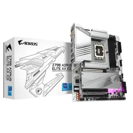 Gigabyte Z790 AORUS Elite AX ICE Intel DDR5 Motherboard