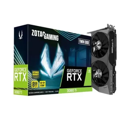 Zotac Gaming GeForce RTX 3060 Ti Twin Edge LHR 8GB GDDR6 (ZT-A30610E-10MLHR)