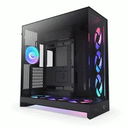 NZXT H9 Flow RGB ATX Mid Tower Cabinet Black (CM-H92FB-R1)