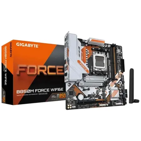 Gigabyte B850M FORCE WIFI6E V2 AMD AM5 Socket DDR5 Motherboard
