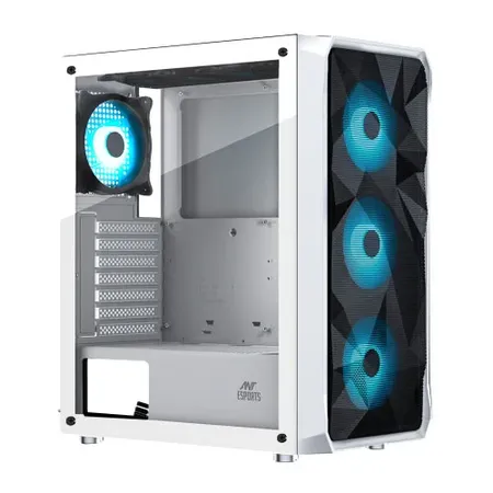 Ant Esports ICE-112 ARGB White ATX Mid Tower Case
