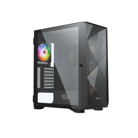 COCONUT Rampage 1000D Gaming Cabinet, E ATX – Black