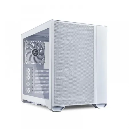LIAN Li O11 Dynamic Mini V2 Flow ATX Mid Tower Cabinet ( White )