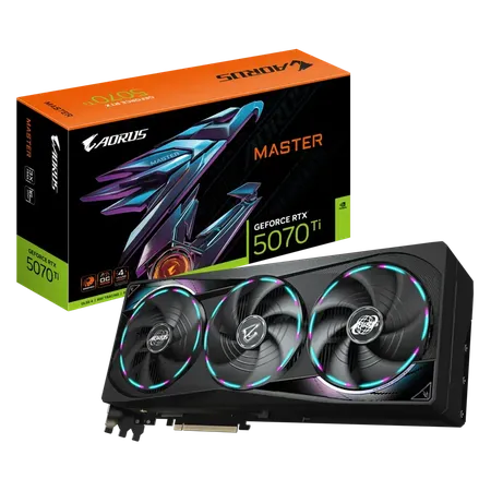 GIGABYTE AORUS GEFORCE RTX 5070 TI MASTER 16GB GDDR7
