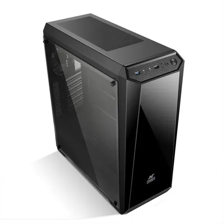 ANT ESPORTS ICE-100TG ATX Mid Tower Cabinet (Black)