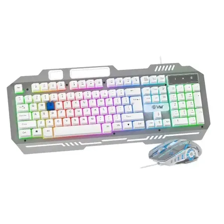 EVM EnClaw 9027 Gaming Keyboard and Mouse Combo (Black) (WDKM-612-BLACK-GREY)