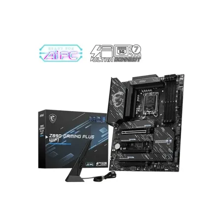 MSI Z890 Gaming Plus WiFi DDR5 Intel LGA 1851 ATX WiFi 7 PCIe 5.0 Gaming Motherboard