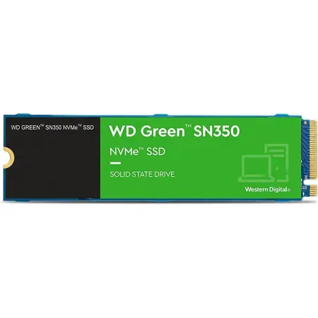 WESTERN DIGITAL Green SN350 480GB M.2 NVME Gen 3 Solid State Drive ( SSD )