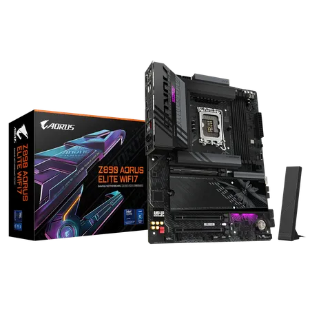 Gigabyte Z890 Aorus Elite WiFi7 Ice LGA1851 DDR5 ATX Motherboard
