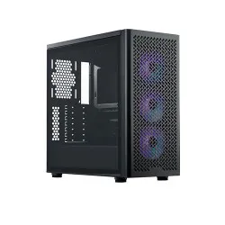 Cooler Master Elite 502 ARGB Mid Tower Case - Black
