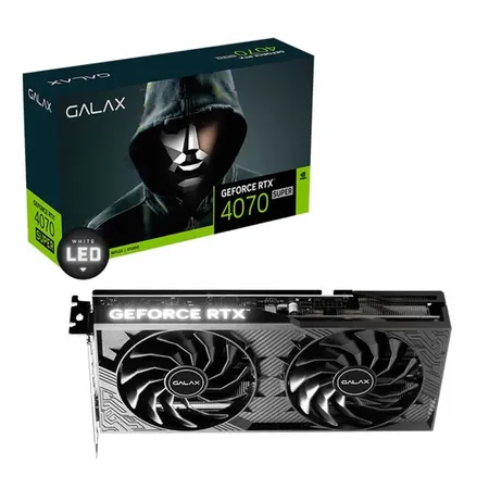 GALAX GeForce RTX 4070 Super (1-Click OC) 2X 12GB Nvidia Graphic Card