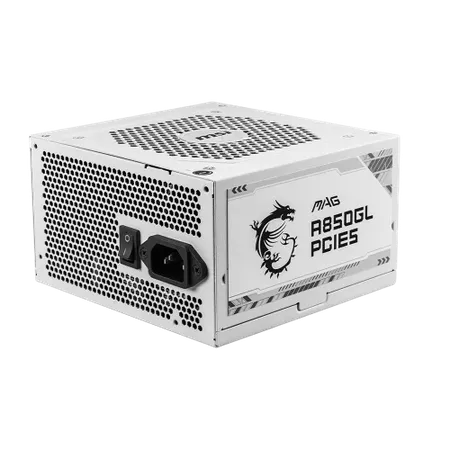 MSI MAG A850GL PCIE5 White Gold ATX 3.1 Fully Modular SMPS