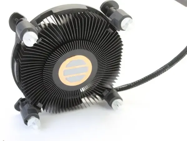 VOOCME Processer CPU Fan BLACK ALUMINIUM HEAT SINK for zebronics h55 mother boards Cooling Fan Processor Cooler