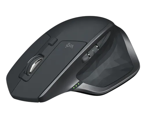 LOGITECH MX Master 2S Wireless Ergonomic Gaming Mouse ( MX-MASTER-2S ) ( 4000DPI / 7 Macro Button ) ( Black )