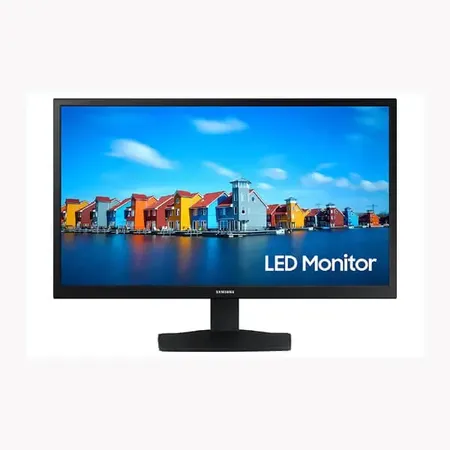 Samsung 22 Inch FHD, VA Panel, 60 Hz, HDMI, D-sub Ports, Flicker Free Monitor (LS22A334NHWXXL) Black