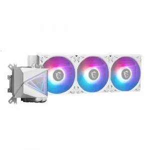 MSI MAG Coreliquid I360 ARGB White 360mm with Intel & AMD Socket Support,120mm Fans CPU Liquid Cooler