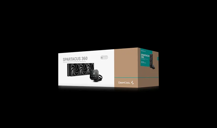 Deepcool Spartacus 360 Gen6 CPU Liquid Cooler with 3.4" IPS LCD Display