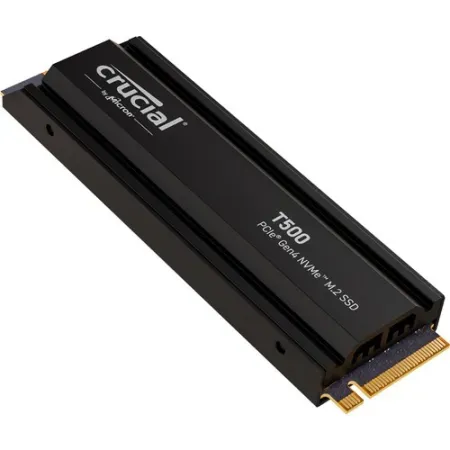 Crucial 2TB T500 PCIe 4.0 x4 M.2 Internal SSD with Heatsink CT2000T500SSD5