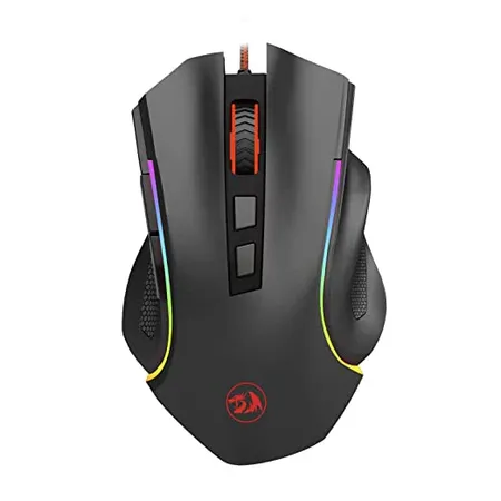 REDRAGON Griffin M607 Wired Ergonomic Gaming Mouse ( GRIFFIN M607 ) ( 7200DPI ) ( 8 Macro Button ) ( Black )