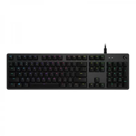 LOGITECH G512 RGB Full Size Mechanical Wired Gaming Keyboard ( GX Brown Tactile Switch ) ( Carbon )