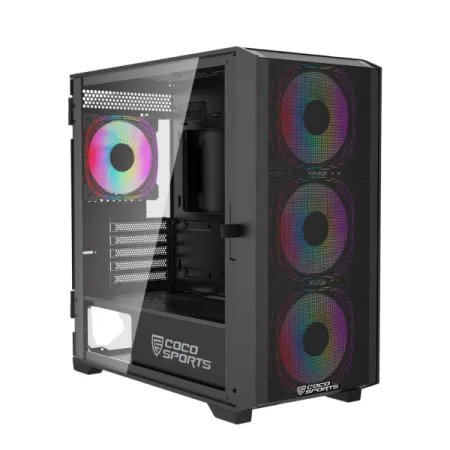 Coconut Rampage Elite mATX RGB Gaming Cabinet