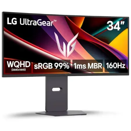 LG Ultragear 34G600A-B 34″ Inch WQHD (3440×1440) Curved Gaming Monitor