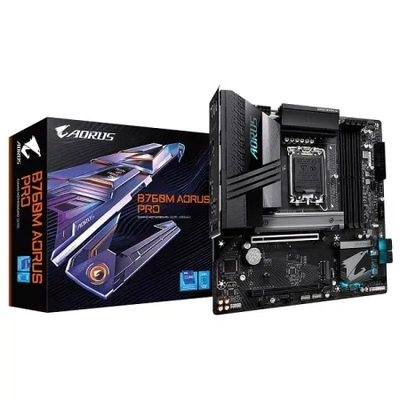 Gigabyte B760M Aorus Pro DDR5 Intel LGA 1700 Motherboard