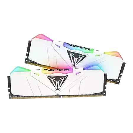 PATRIOT Viper Steel RGB 16GB ( 8GBX2 ) 3200MHz DDR4 RAM ( Black ) ( CL18 )
