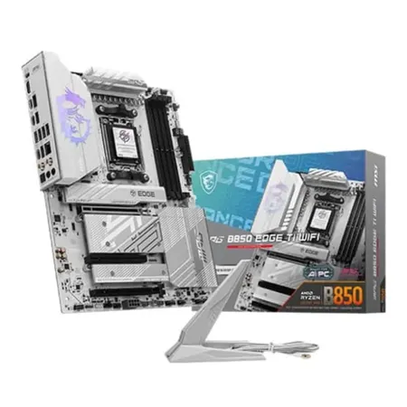 MSI MPG B850 Edge Ti WiFi DDR5 AMD AM5 ATX WiFi 7 PCIe 5.0 Gaming Motherboard