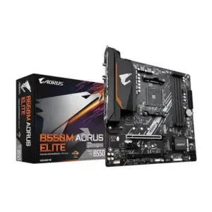 GIGABYTE B550M AORUS ELITE AX WiFi Ultra Durable AMD AM4 Micro ATX DDR4 Motherboard