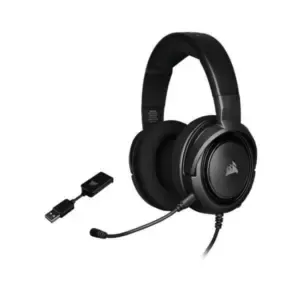 CORSAIR HS45 3.5mm Wired 7.1 Surround Gaming Headphone With Mic ( Carbon ) ( PC/Mobile/Mac/Xbox )