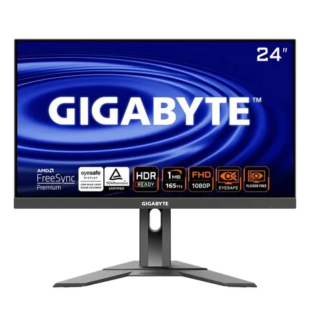 GIGABYTE G24F 24 Inch FHD 165Hz IPS Panel 120%SRGB 1MS AMD Freesync Gaming Monitor