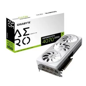 Gigabyte RTX 4070 Super Aero OC 12GB Gaming Graphics Card GV-N407SAERO-OC-12GD