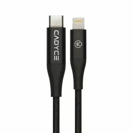 Cadyce CA-CLC USB-C to Lightning Cable 1.2m - Black