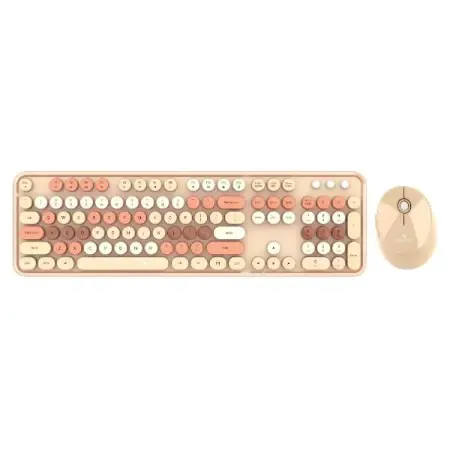 COCONUT Poppy Retro Wireless Combo, Pink